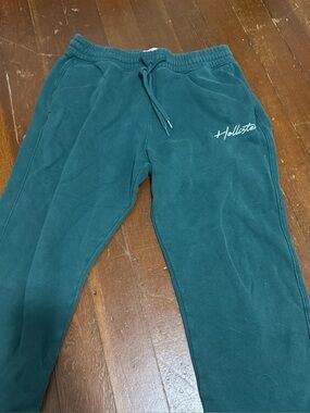 Hollister Teal Drawstring Sweatpants